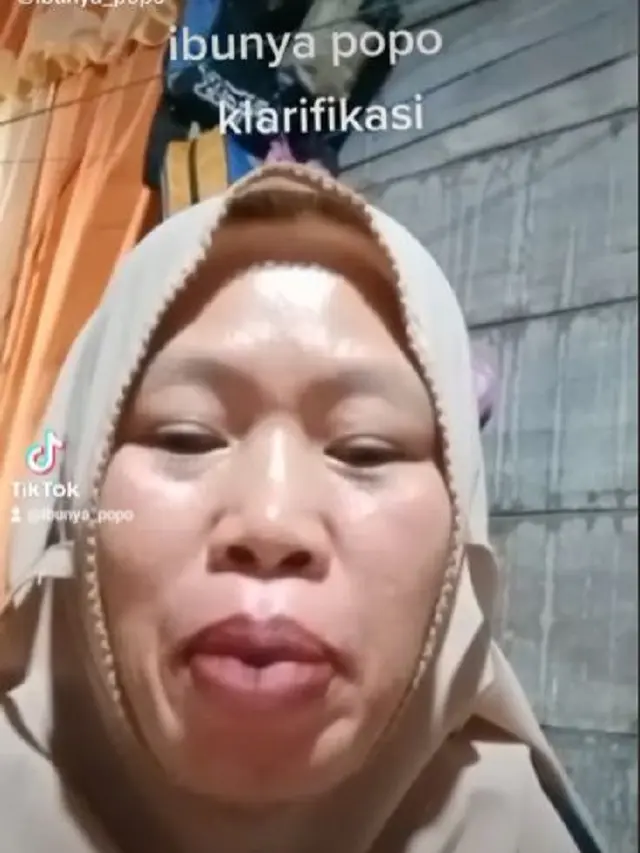 Ibunda Popo Barbie (Foto: Tiktok/@ibunya_popo)