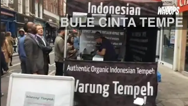 Ia membuat sendiri tempe yang menurutnya berkualitas baik dan pantas diperkenalkan ke warga Inggris.