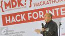 Kepala Staf Kepresidenan Indonesia, Teten Masduki saat mengisi acara  peringatan anti korupsi 2015 LKPP, KPK, dan ICW bertajuk Hackathon Merdeka 3.0, Di LKPP Tower kawadan Rasuna Sahid, Jakarta, Sabtu (05/12). (Liputan6.com/Faisal R Syam)