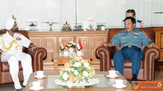Citizen6, Jakarta: Turut mendampingi  Panglima TNI dalam kunjungan tersebut adalah Wakasal, Kapuspen TNI, Waasintel Panglima TNI, Waaspam Kasal, Staf Khusus Panglima TNI sedangkan Pangarmatim AL India didampingi oleh Col. Sanjeev Langeh, SM. (Athan India 