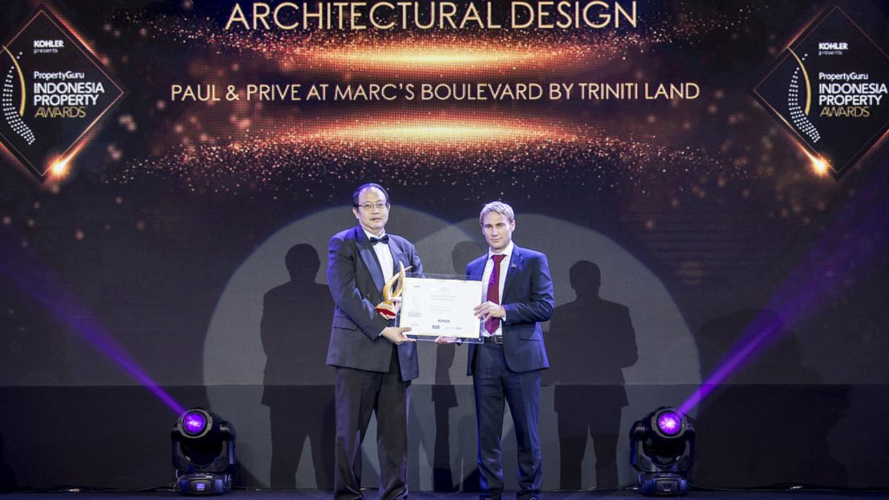 Paul & Prive di Marc’s Boulevard dari Triniti Land Raih Penghargaan Best Low Rise Condo Architectural Design 2019