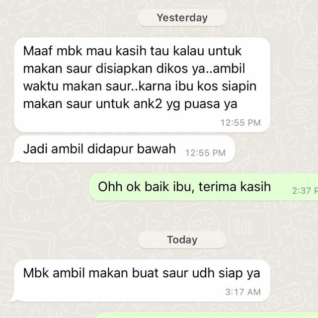 6 Kebaikan Ibu Kos Selama Ramadhan Ini Bikin Tersentuh, Dianggap Anak Sendiri