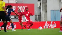 Pemain Timnas Indonesia Putri, Rosdilah Siti Nurrohmah, bertanding melawan Thailand pada Piala AFF Putri 2025, Rabu (6/8/2025) sore. (Bola.com/Dok. PSSI)