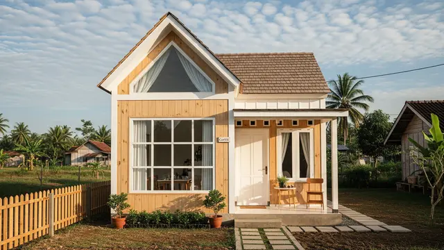5 Ide Rumah Kecil di Kampung tapi Punya Sudut Ngopi Estetik ala Cafe, Instagramable