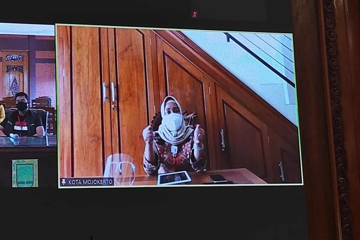 Wali Kota Mojokerto Ika Puspitasari atau Ning Ita. (Yusron Fahmi/Liputan6.com)