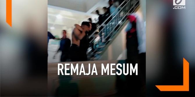 VIDEO: Viral, Rekaman Remaja Mesum di Atas Masjid Aceh