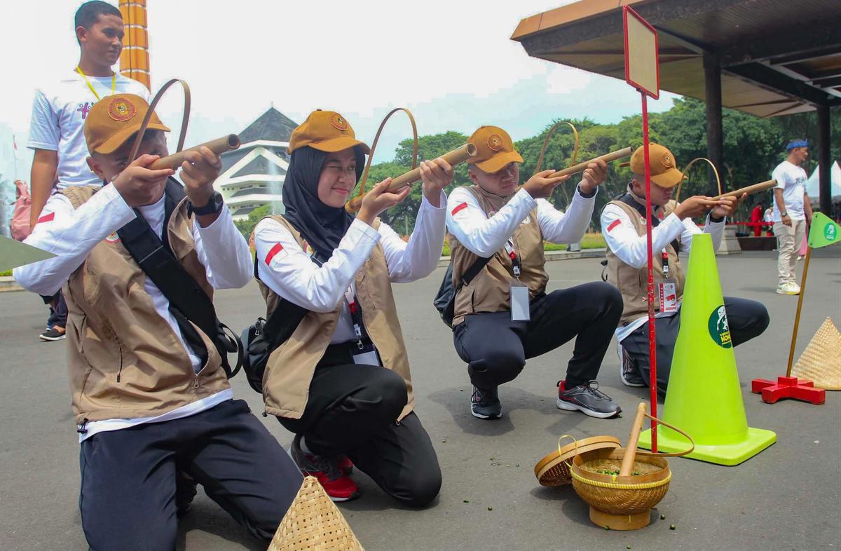 FOTO: Teras Main Indonesia 2025, Festival yang Menghidupkan Kembali Permainan Tradisional