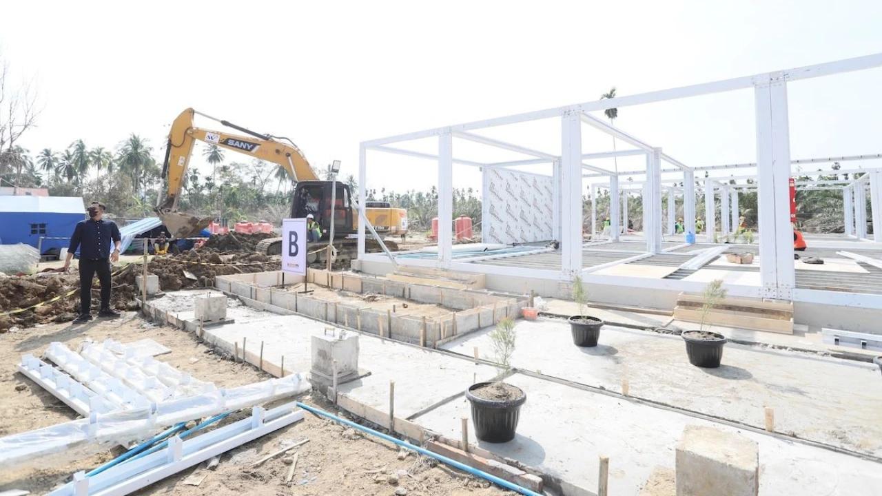 H-9 Lebaran, Satgas PRR Rampungkan 81 Persen Target Pembangunan Huntara