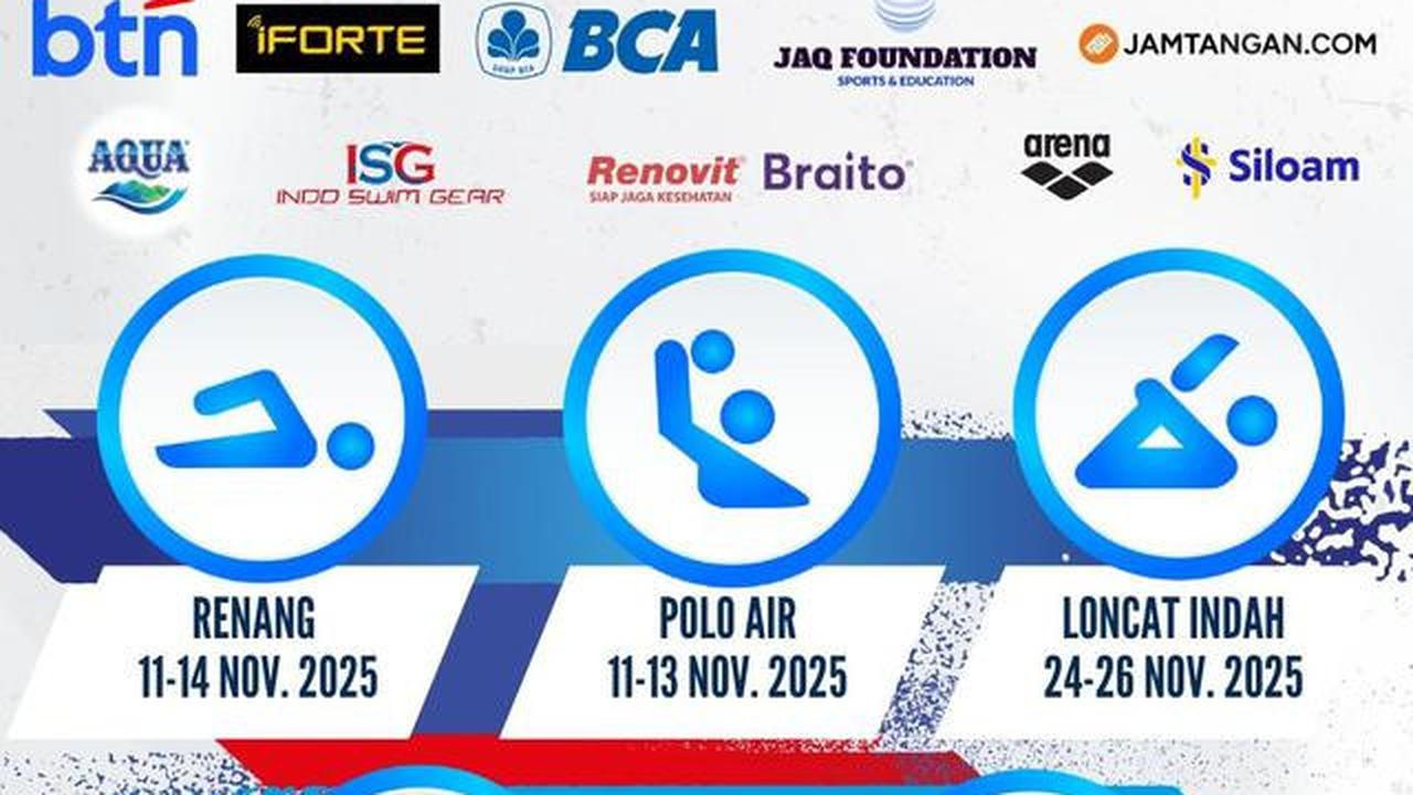 Link Live Streaming Indonesia Open Aquatic Championships 2025 di Vidio, Selasa 11 November Mulai Pukul 08.00 WIB