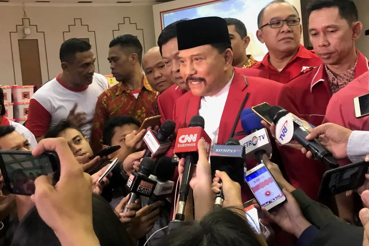 Ketua Umum Partai Keadilan dan Persatuan Indonesia (PKPI) AM Hendropriyono