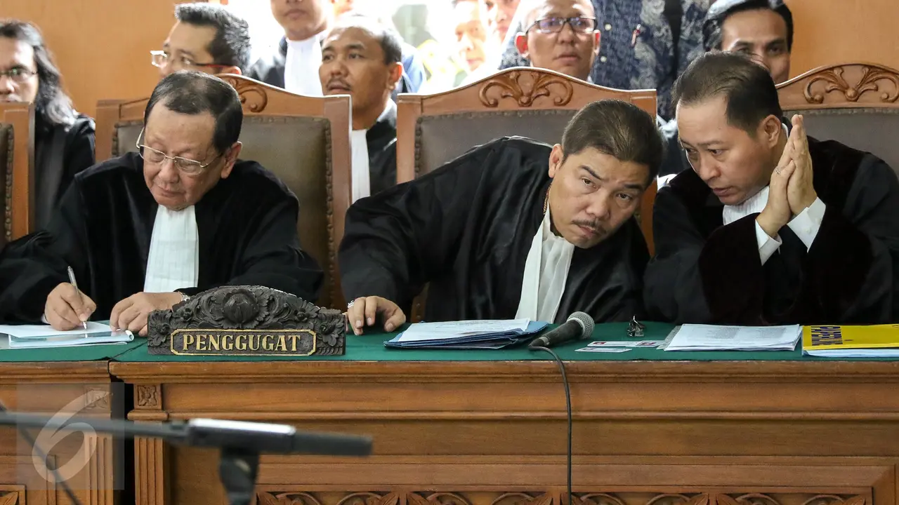 20150810-KPK Tak Hadir, Sidang Praperadilan OC Kaligis Ditunda-Jakarta