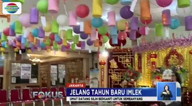 Mereka berharap di tahun babi tanah yang jatuh Selasa esok, seluruh keberkahan dan kemudahah rezeki serta keselamatan menyertainya selama setahun ke depan.