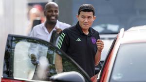 Bayern menebus klausul rilis sang pemain yang mencapai 50 juta euro (sekitar Rp840 miliar. (David Inderlied/dpa via AP)