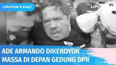 Pengeroyokan massa aksi unjuk rasa kepada Ade Armando terjadi di kawasan sekitar Gedung DPR. Sebelum kejadian, Ade tengah mengambil gambar bersama beberapa juru kamera. Massa yang mengenal Ade langsung memukuli hingga korban babak belur.