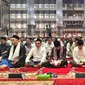 Ketua Dewan Masjid Indonesia Jusuf Kalla (JK) pada Jumat (13/10/2023) melaksanakan salat gaib dan Qunut Nazilah untuk rakyat Palestina di Masjid Istiqlal Jakarta, Jumat, 13 Oktober 2023. (Tim Dokumentasi Jusuf Kalla/JK)