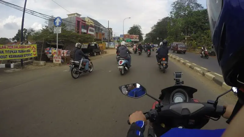 Di Waktu Ini, Pantura Diserbu Ribuan Pemudik Sepeda Motor 