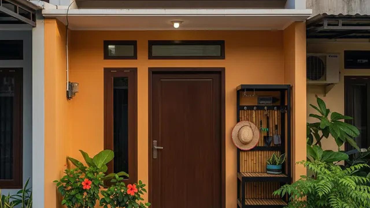 9 Desain Teras Kecil Rumah Petak, Ruang Terbatas Jadi Area Fungsional