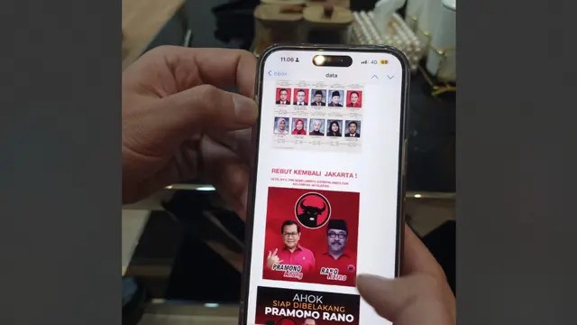 Beredar poster foto pasangan Pramono-Rano dengan tulisan 'Rebut Kembali Jakarta! Setelah 5 Tahun Sebelumnya Dipimpin Anies dan Kelompok intoleran'.
