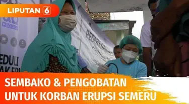 Yayasan Pundi Amal Peduli Kasih SCTV - Indosiar bersama Yayasan Karya Alpha Omega mendatangi Dusun Wonosari, Lumajang, Jatim. Dalam kesempatan ini para relawan membagikan bantuan berupa ratusan sembako dan pengobatan gratis untuk warga terdampak erup...