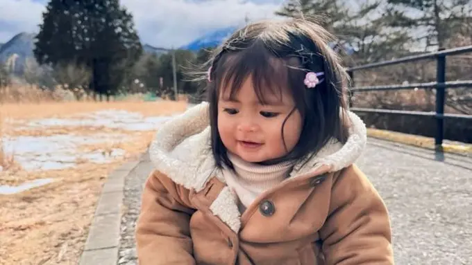 Perayaan ultah pertama dek cunda. (credit:instagram.com/bellabonita_r.a)