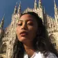 Nafa Salvana model Indonesia yang tampil di Milan. (Dok: Instagram)