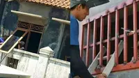6 Kelakuan Kuli Bangunan Pasang Jendela Ini Nyeleneh, Kocak (Twitter/duniakuli)
