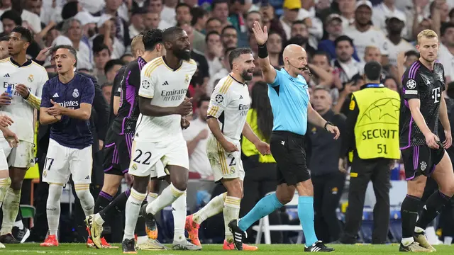FOTO Duel Real Madrid Vs Bayern Munchen
