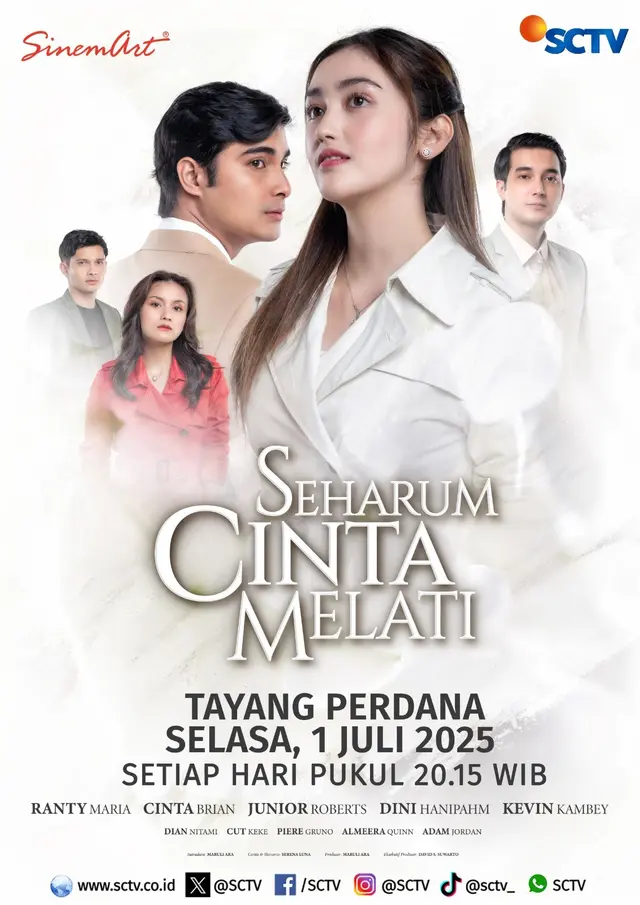 Sinetron Seharum Cinta Melati tayang di SCTV. (dok SCTV)