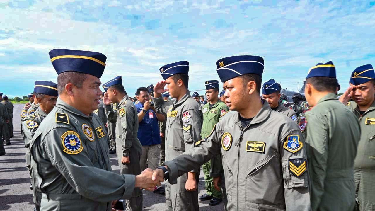 FOTO: Latihan Udara Gabungan MOT 2025 Resmi Ditutup, TNI AU Perkuat Kesiapan Tempur dan Sinergi Operasi