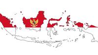Ilustrasi Peta Indonesia (Image by Gordon Johnson from Pixabay)