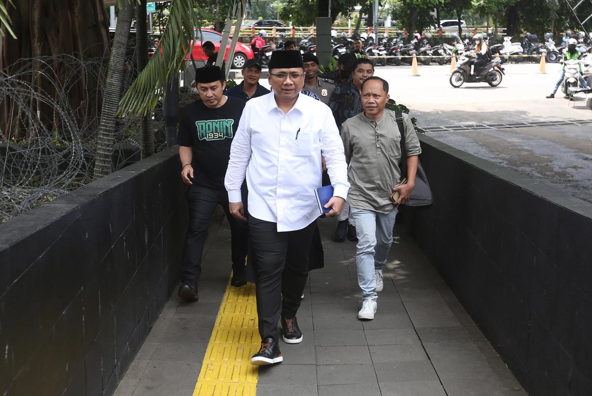 FOTO: Yaqut Cholil Qoumas Jalani Pemeriksaan KPK Terkait Dugaan Korupsi Kuota Haji