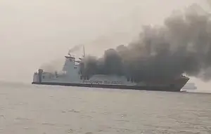 ASDP Konfirmasi KMP Batumandi Terbakar di Merak, Seluruh Penumpang Selamat