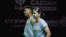 Pasangan ganda campuran Indonesia, Jafar Hidayatullah/Felisha Pasaribu saat babak 32 besar Indonesia Open 2026 melawan wakil Korea Selatan, Kim Jae Hyeon/Jang Ha Jeong di Istora Senayan, Jakarta, Rabu (03/06/2026). (Bola.com/Bagaskara Lazuardi)
