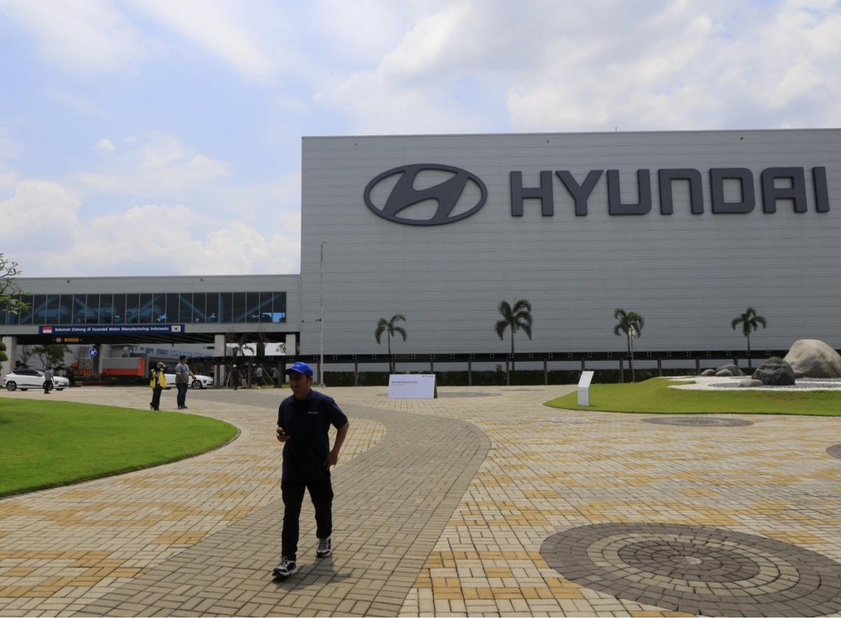 Pabrik perakitan Hyundai di Cikarang