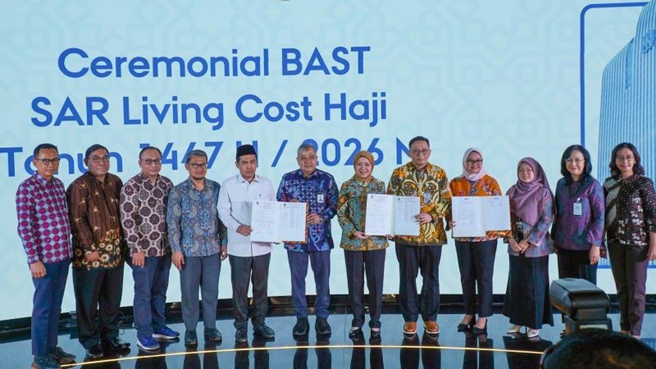 BPKH Serahkan SAR 152,4 Juta Banknotes sebagai Uang Saku Haji Jemaah 2026