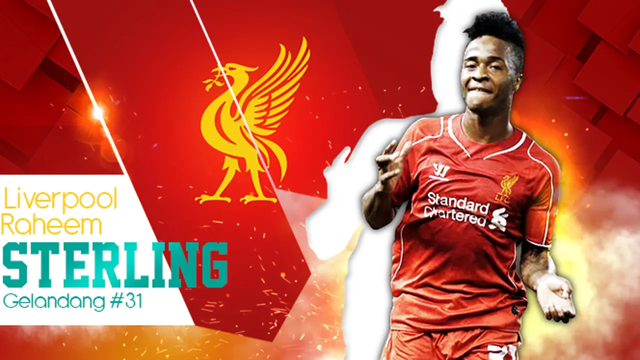 Ilustrasi Raheem Sterling