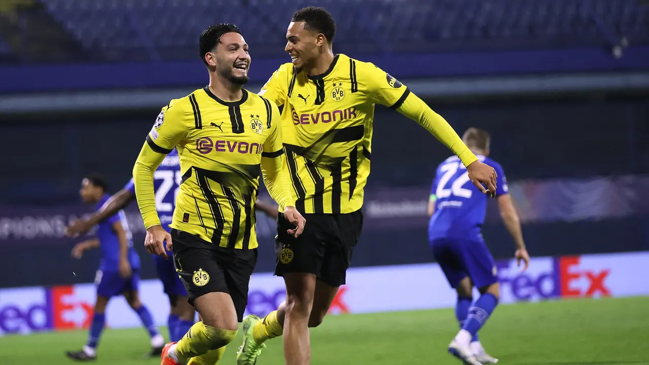 Borussia Dortmund Petik Poin Sempurna di Markas Dinamo Zagreb
