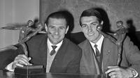 Legenda tim nasional Rusia, Lev Yashin (kiri). (AFP)