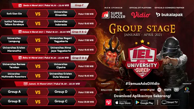 IEL University Super Series 2021