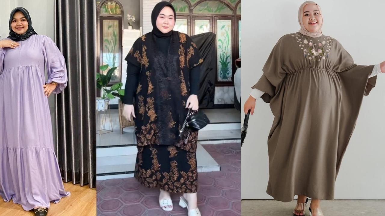 30 Rekomendasi Baju Lebaran Wanita 2025 untuk Kamu yang Berbadan Gemuk