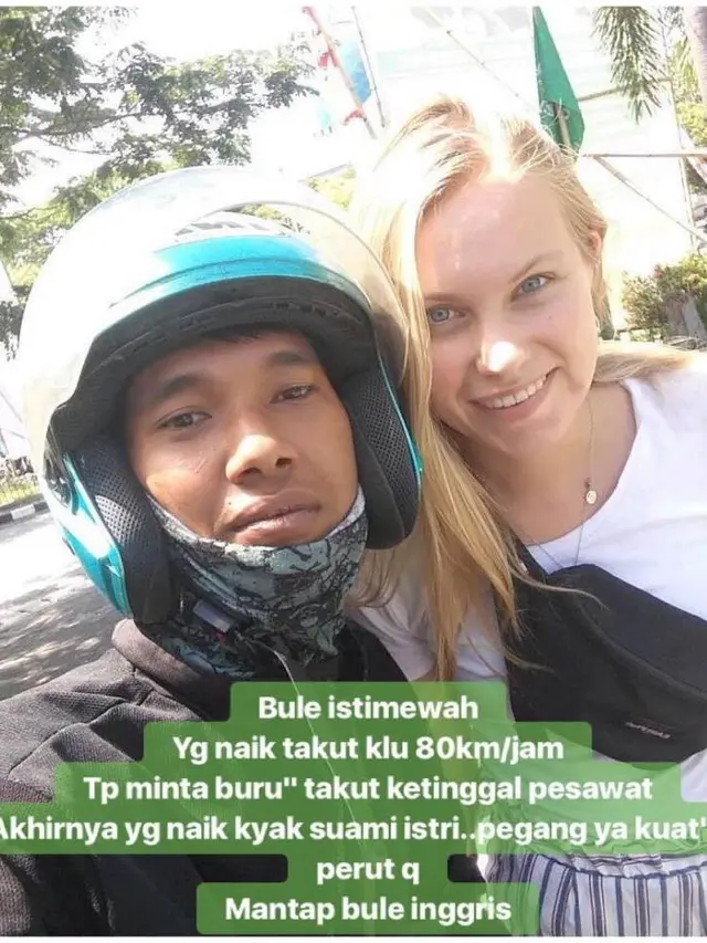 Kocak Abis, 6 Cerita Pengalaman Driver Ojek Online Antar Penumpang Bule