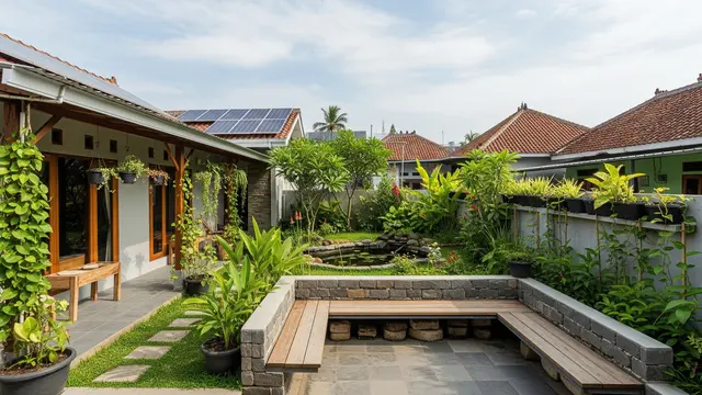 Inspirasi Teras Rumah yang Menyatu dengan Taman Sebagai Solusi Hunian Asri Ramah Lingkungan