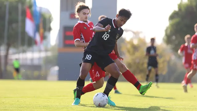 Foto: Gagal Bongkar Pertahanan Moldova U-20, Timnas Indonesia U-20 Petik Hasil Imbang Pertama di Turki