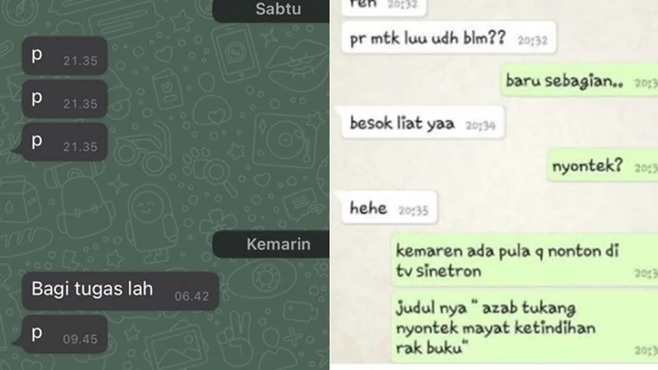 6 Chat saat Teman Minta Contekan Ini Berakhir Bikin kesal