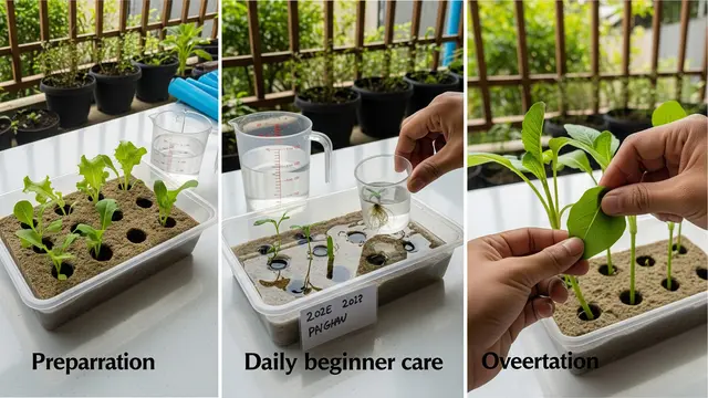 Cara Membuat Hidroponik dari Nampan Bekas Tanpa Listrik