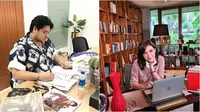 Potret ruang kerja Seleb Tanah Air (Sumber: Instagram/ivan_gunawan dan Instagram/najwashihab)