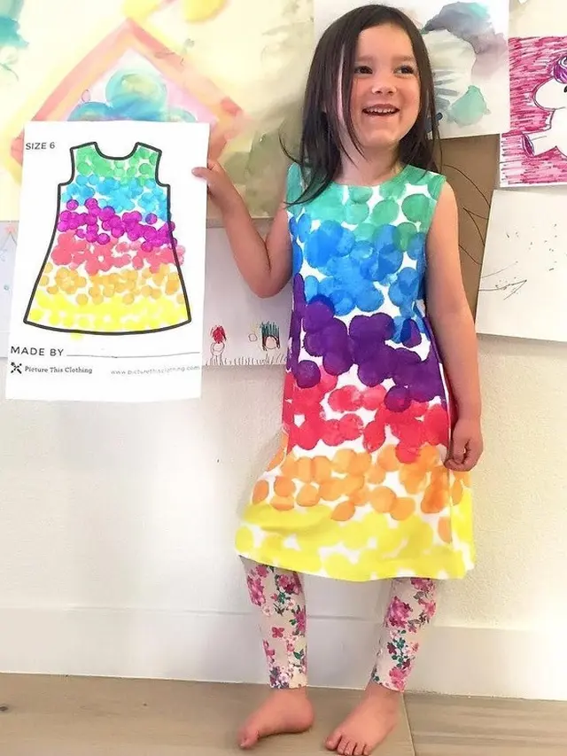 Picture This Clothing, perusahaan yang mewujudkan gambar anak ke kehidupan nyata.