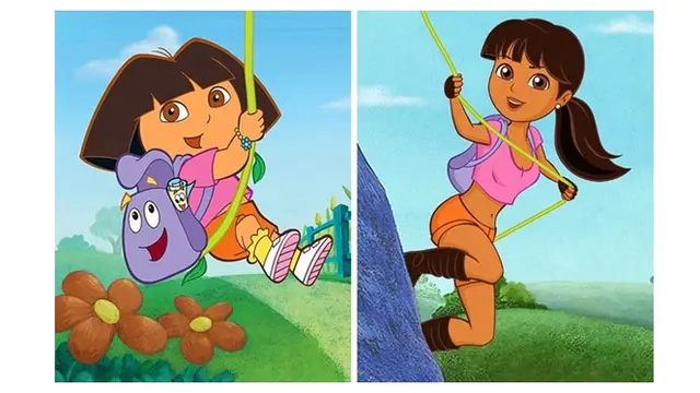 Potret Ilustrasi 6 Karakter Kartun saat Dewasa Ini Kreatif Banget