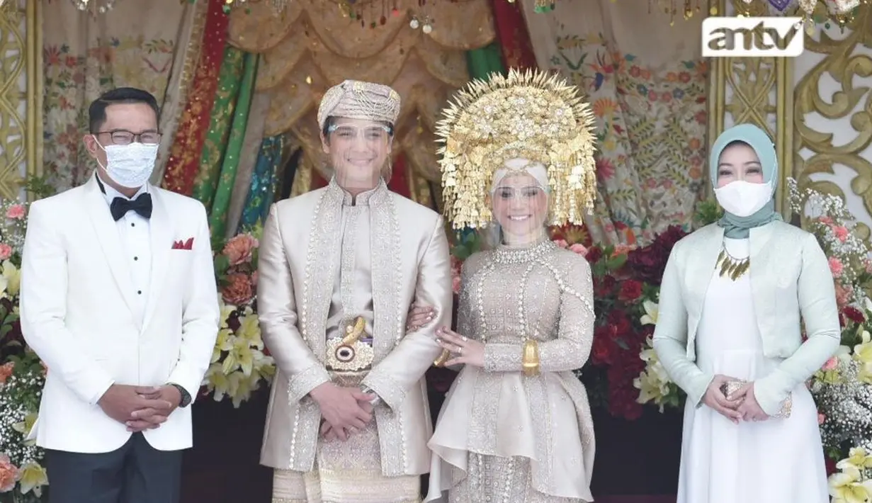 Lesty Billar dan Rizky Billar gelar Manjalang Ka Rumah Mintuo (Instagram/antv_official)