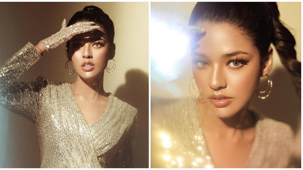 7 Gaya Pemotretan Terbaru Susan Sameh Bertema 'Beyon Silver', Memesona